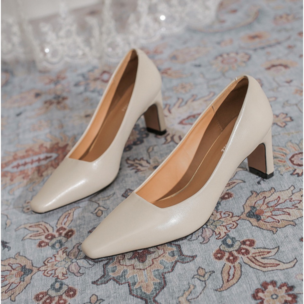 High Heels Women's New Profess - Leather Work Women Shoes 评论和价格