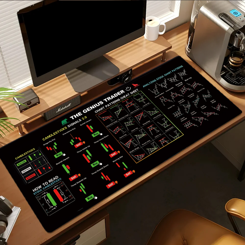 EXCO Stock Market Trader Leath - Leatherwork Desk 评论和价格