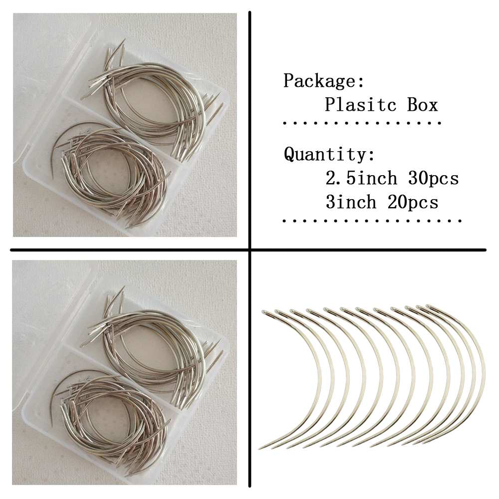 C Type Curved Of Wefts Weaving - Leatherwork Needles 评论和价格