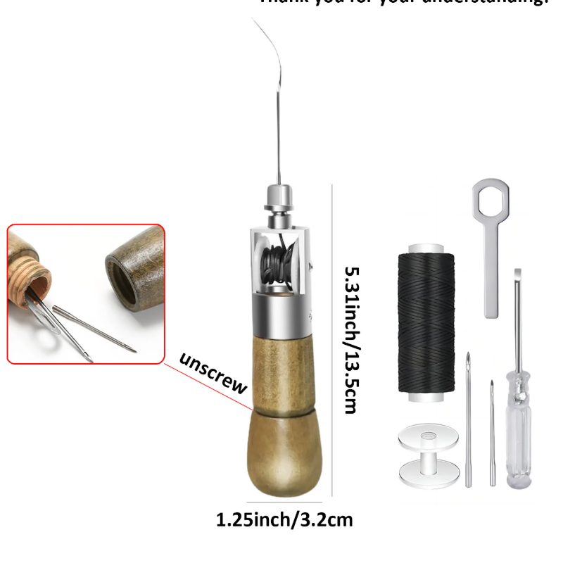 Professional Leather Sewing Aw - Leatherwork Needles 评论和价格