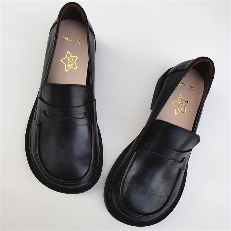 Careaymade-Women's Casual Shoe - Leather Work Women Shoes 评论和价格
