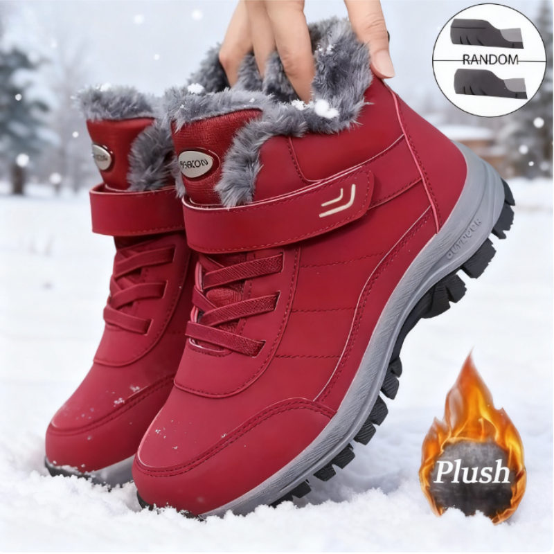 Winter Boots for Women Casual  - Leather Work Women Shoes 评论和价格