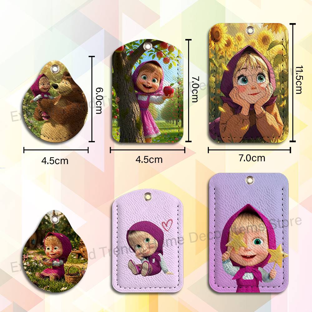Cute M-Masha And Bears Holder  - Leather Work Is 评论和价格