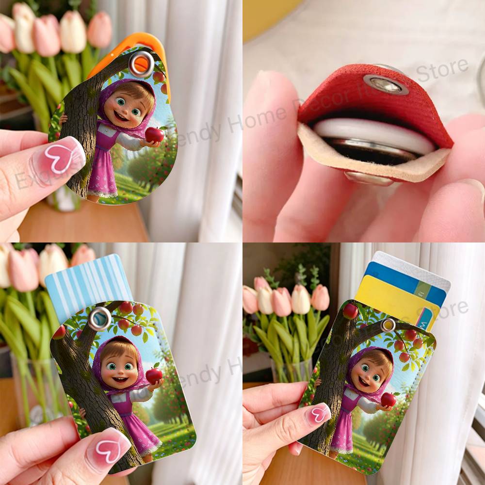 Cute M-Masha And Bears Holder  - Leather Work Is 评论和价格