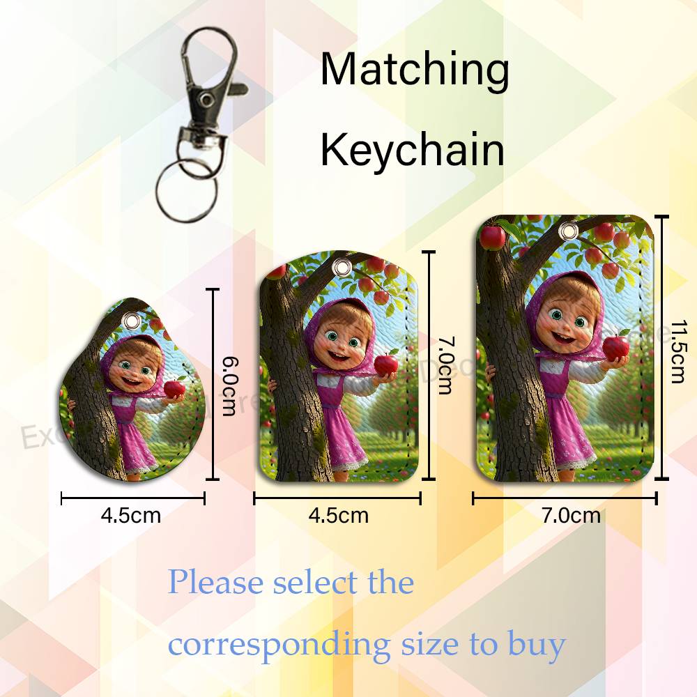 Cute M-Masha And Bears Holder  - Leather Work Is 评论和价格