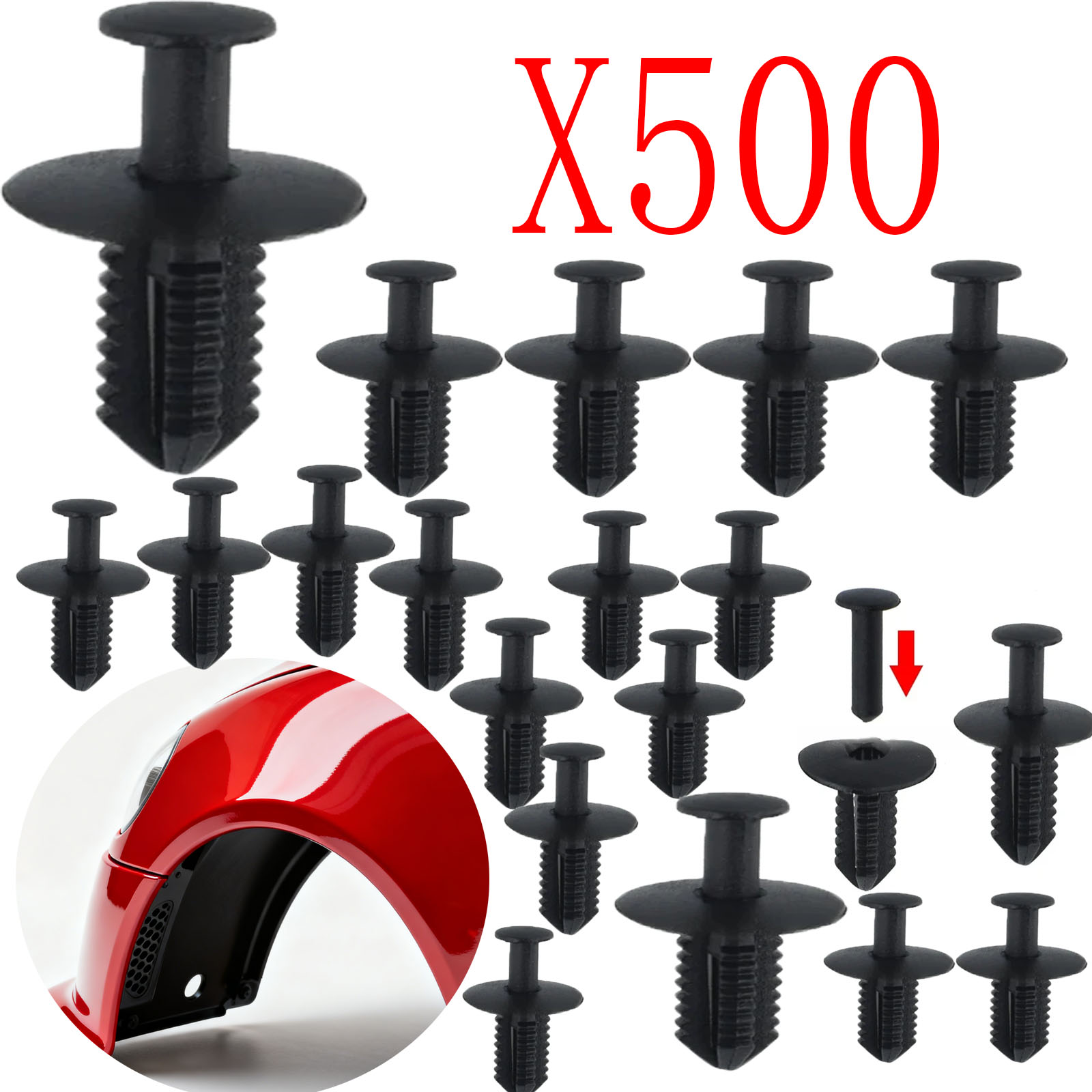 10-500X Auto Plastic Rivets Tr - Snap Fastener Setter 评论和价格