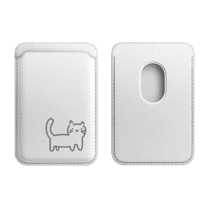 Line Cat Fish Pattern Magnetic - Leatherwork Drawing 评论和价格