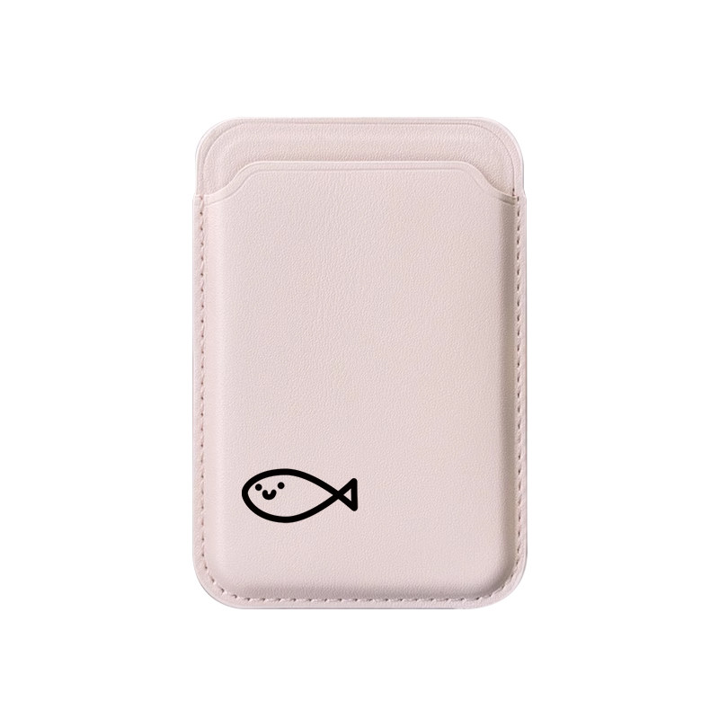 Line Cat Fish Pattern Magnetic - Leatherwork Drawing 评论和价格