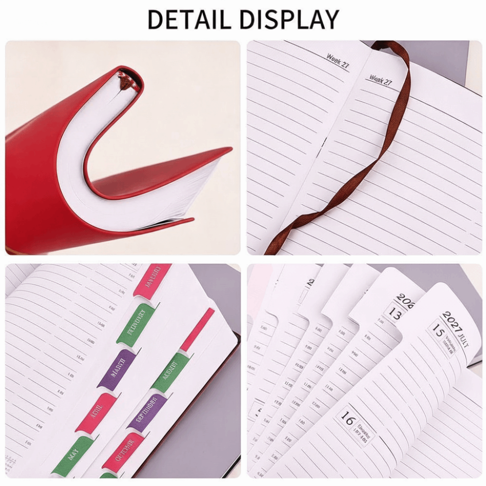 New A5 Size Schedule Book Thic - Leatherwork Plans 评论和价格