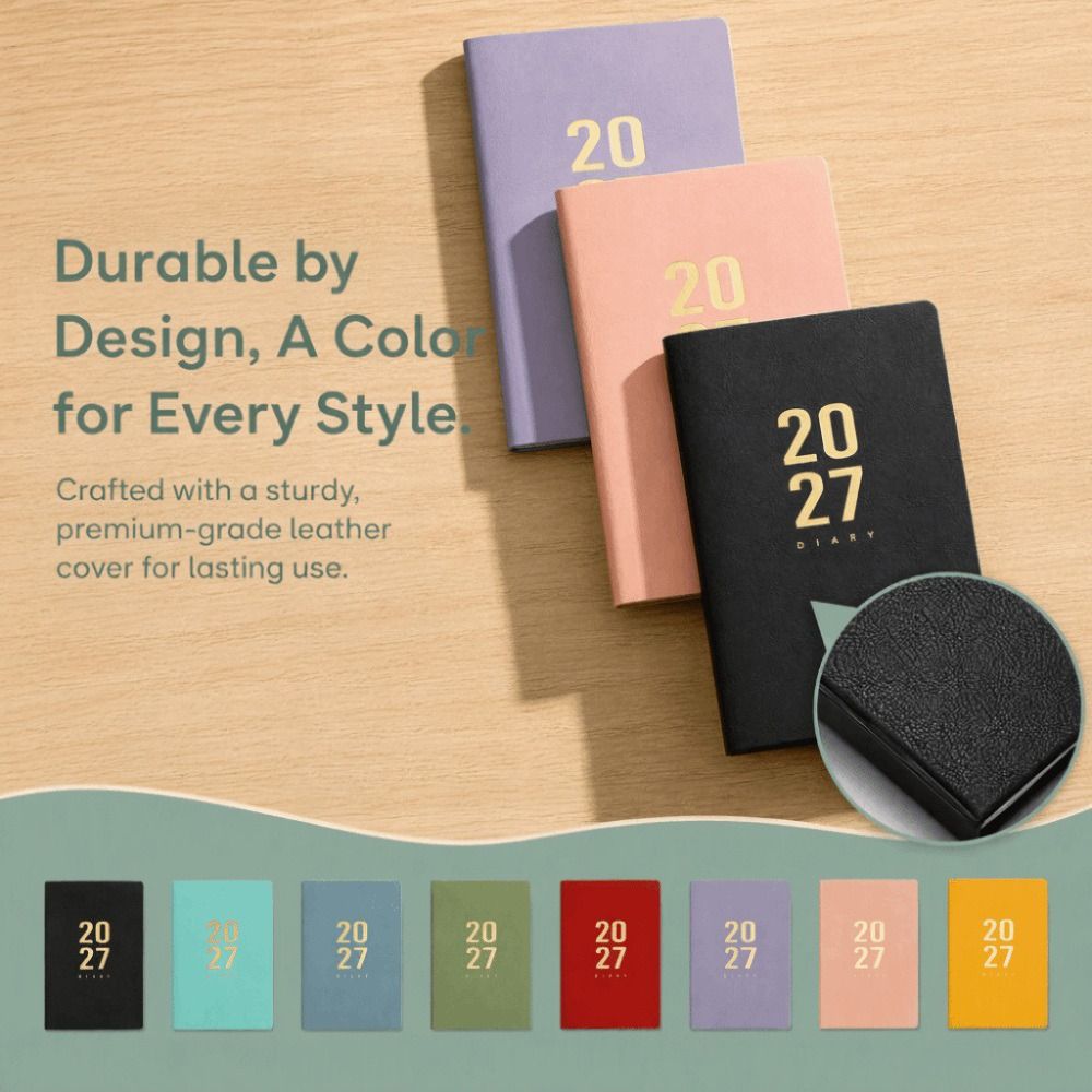 New A5 Size Schedule Book Thic - Leatherwork Plans 评论和价格