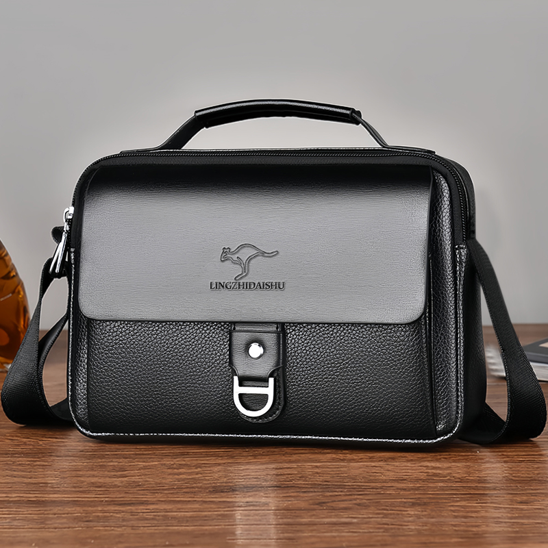 Durable Wear-resistant Two-ton - Leather Work Bag Mens 评论和价格