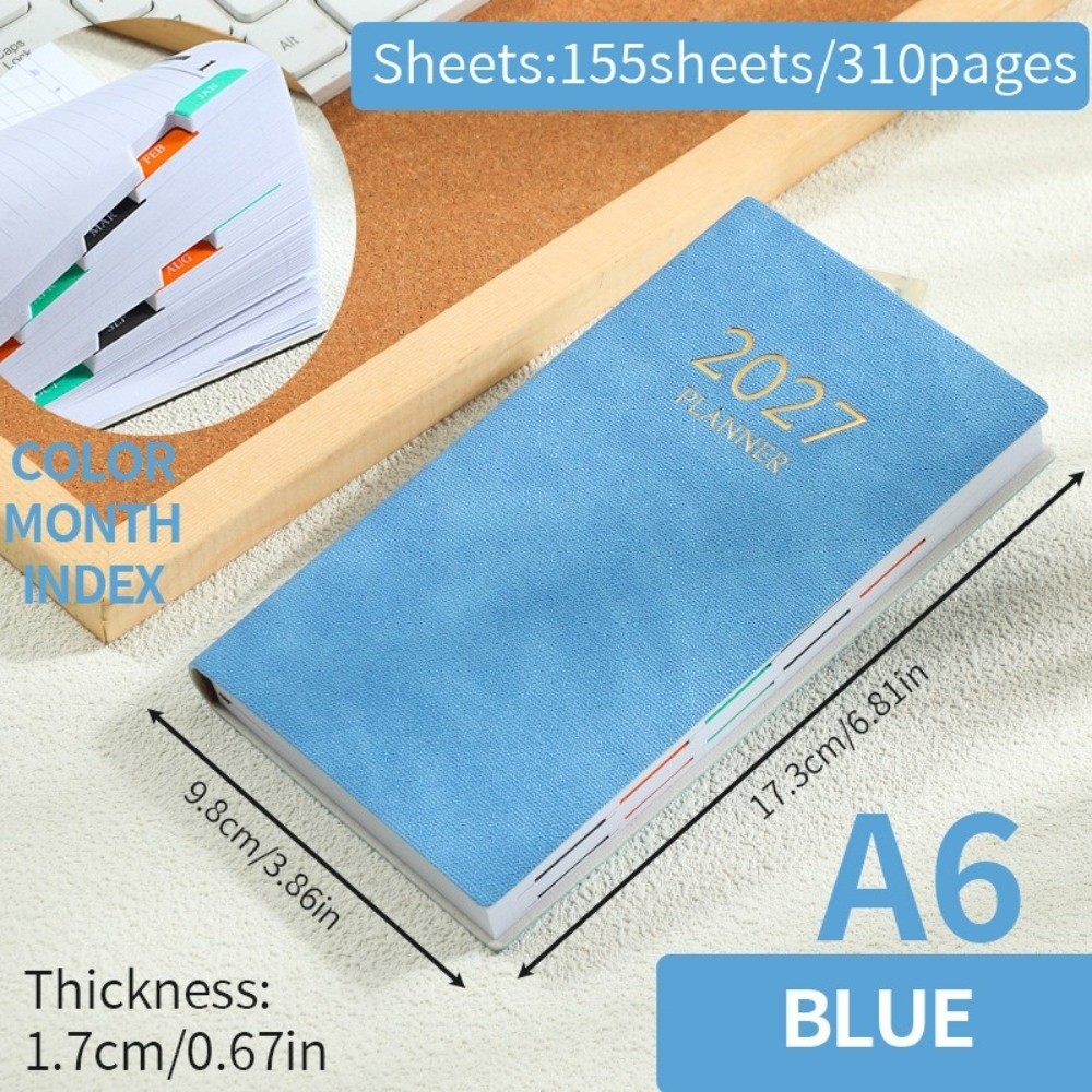 A6 Daily Planner Notebook 2027 - Leatherwork Plans 评论和价格