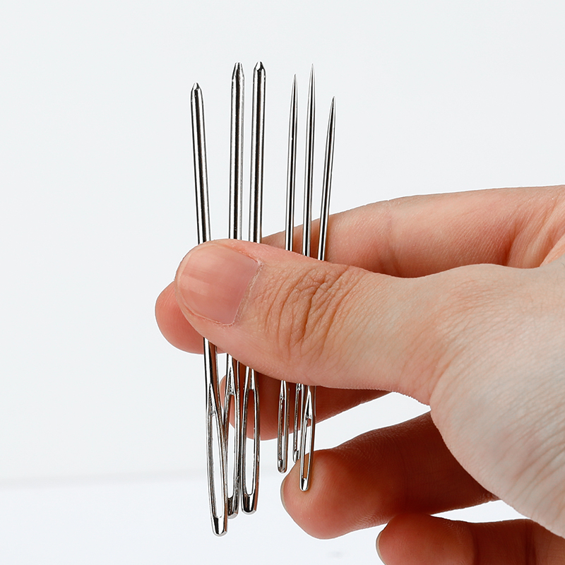10PCS/Set Large-Eye Blunt Stai - Leatherwork Needles 评论和价格