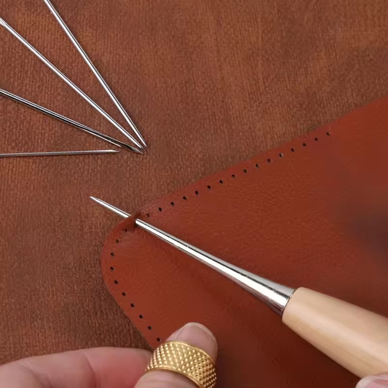 13 Pcs Leather Sewing Set Hand - Leatherwork Needles 评论和价格