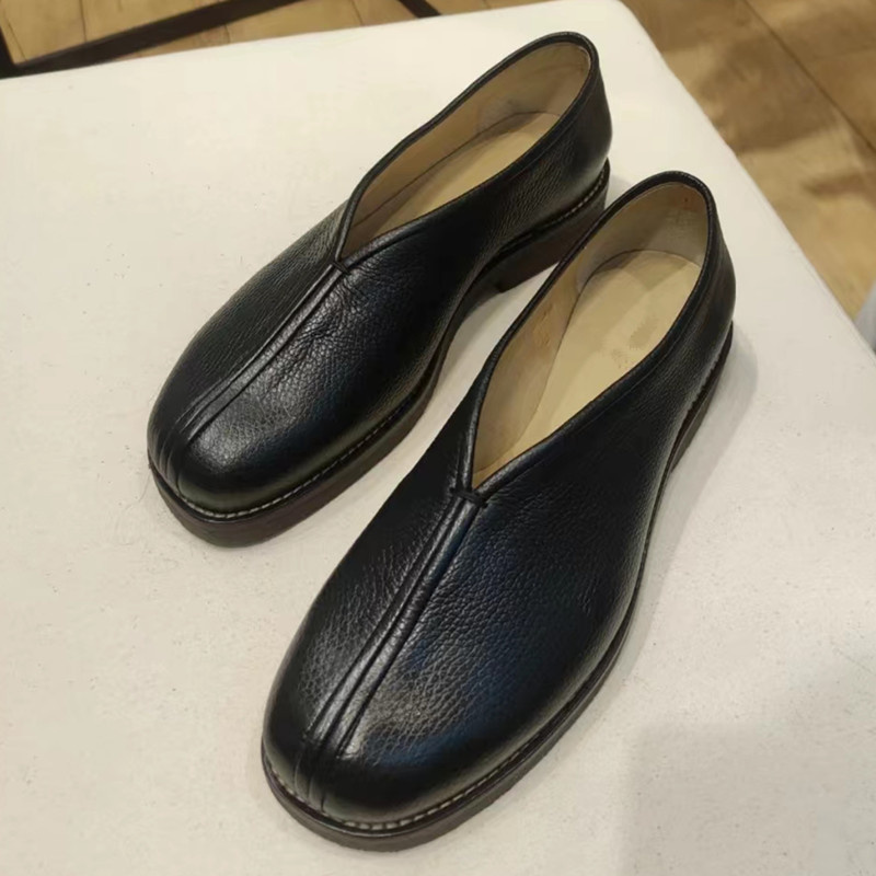 Male Leather Shoes women 2023  - Leather Work Flats Women 评论和价格
