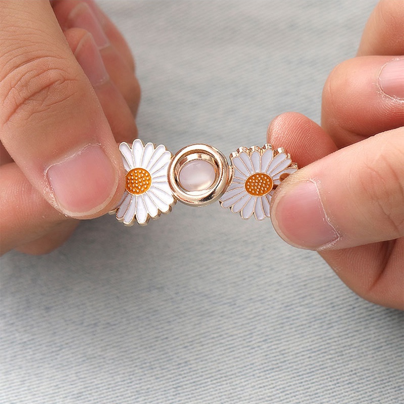 Reusable Metal Flower Buttons  - Snap Fastener Setter 评论和价格