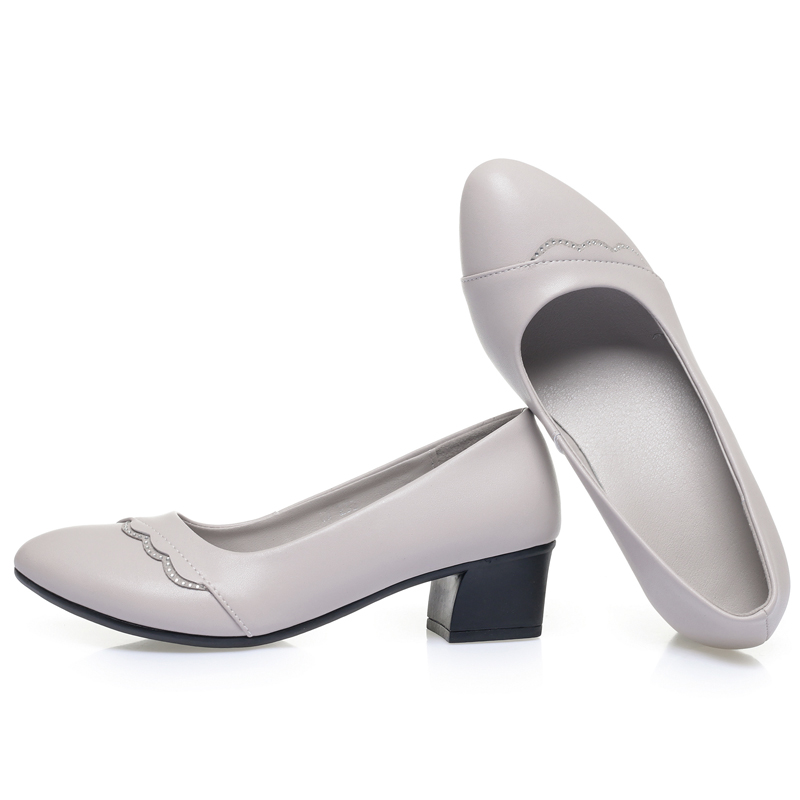 AIYUQI Women's Genuine Leather - Leather Work Women Shoes 评论和价格