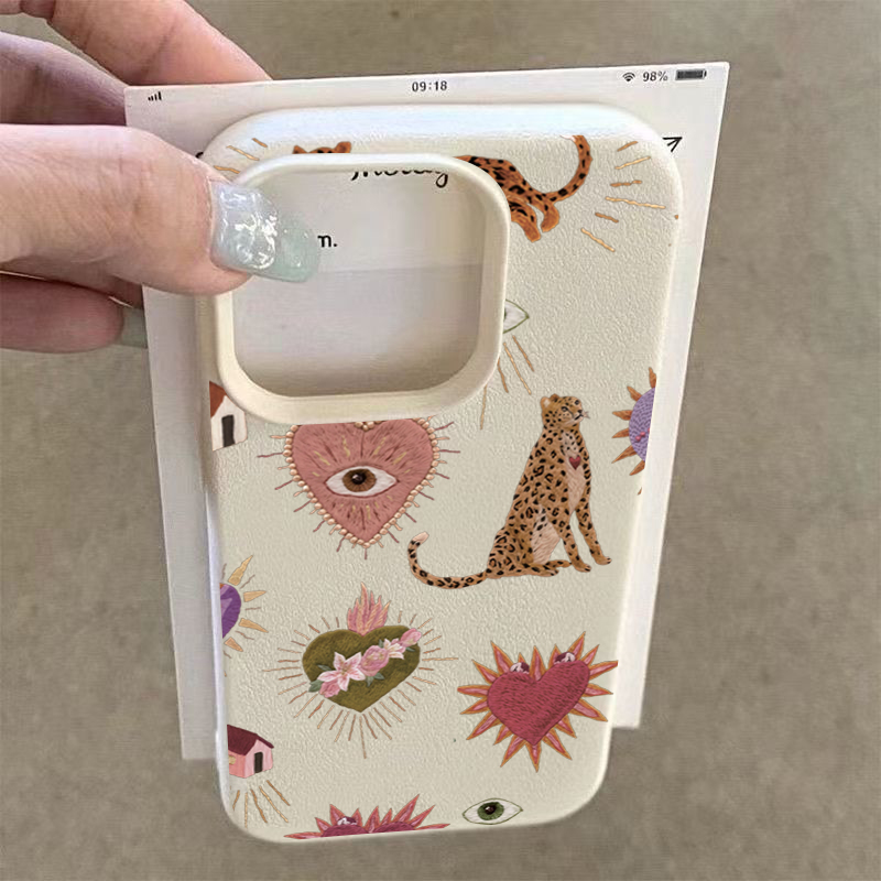 For iPhone 16 15 14 13 12 11 1 - Leatherwork Drawing 评论和价格
