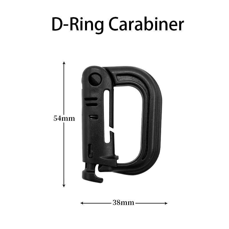 2Pcs MOLLE Carabiner Tactical  - Snap Fastener Setter 评论和价格