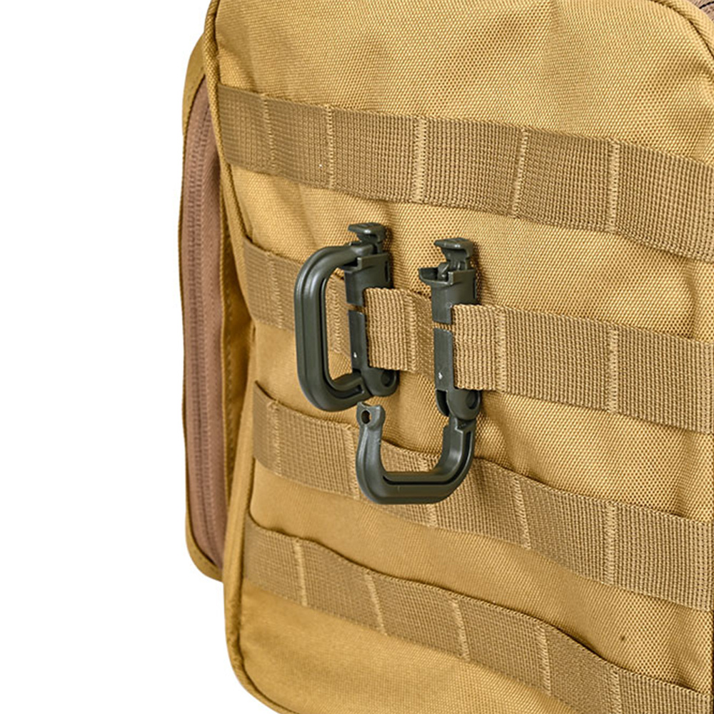 2Pcs MOLLE Carabiner Tactical  - Snap Fastener Setter 评论和价格