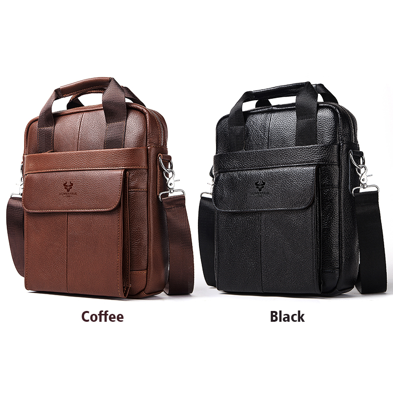 Durable Genuine Leather Bags f - Leather Work Bag Mens 评论和价格