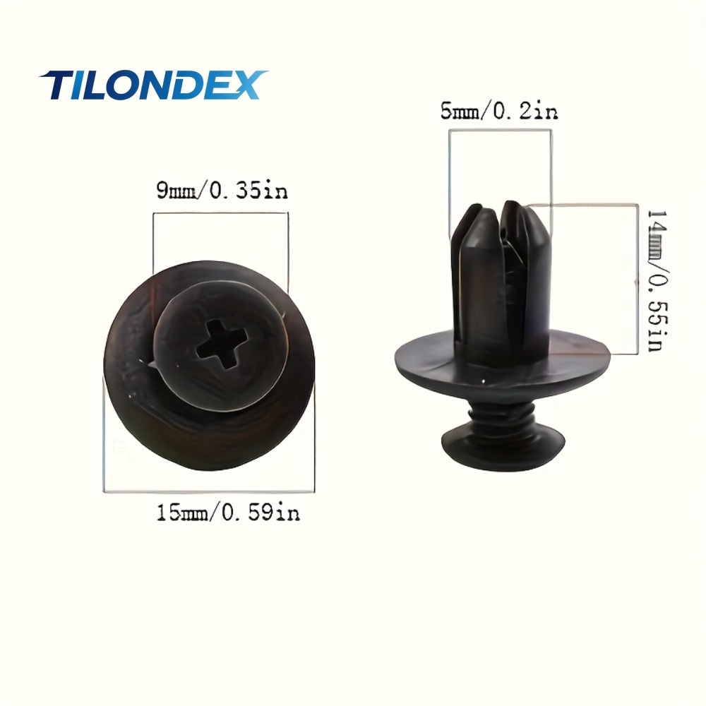 TILONDEX 100pcs Automotive Fas - Snap Fastener Setter 评论和价格