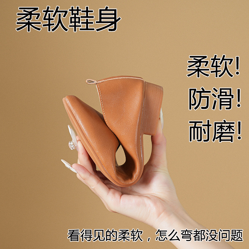 Spring and Autumn Fashion New  - Leather Work Women Shoes 评论和价格